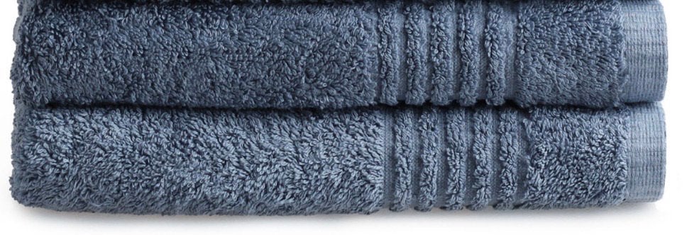 2 stuks - IJsblauw handdoek 50x100 - Supreme Collectie, Verzenden, Blauw, Handdoek