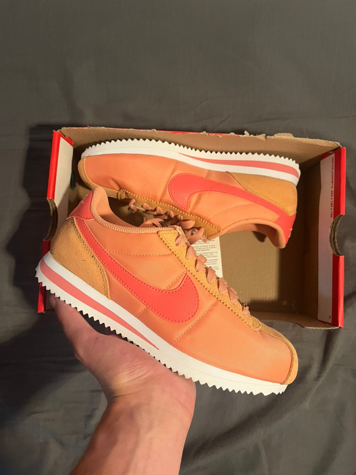 Nike Cortez Oranje - Maat 38, Nieuw, Oranje, Ophalen of Verzenden, Sneakers of Gympen