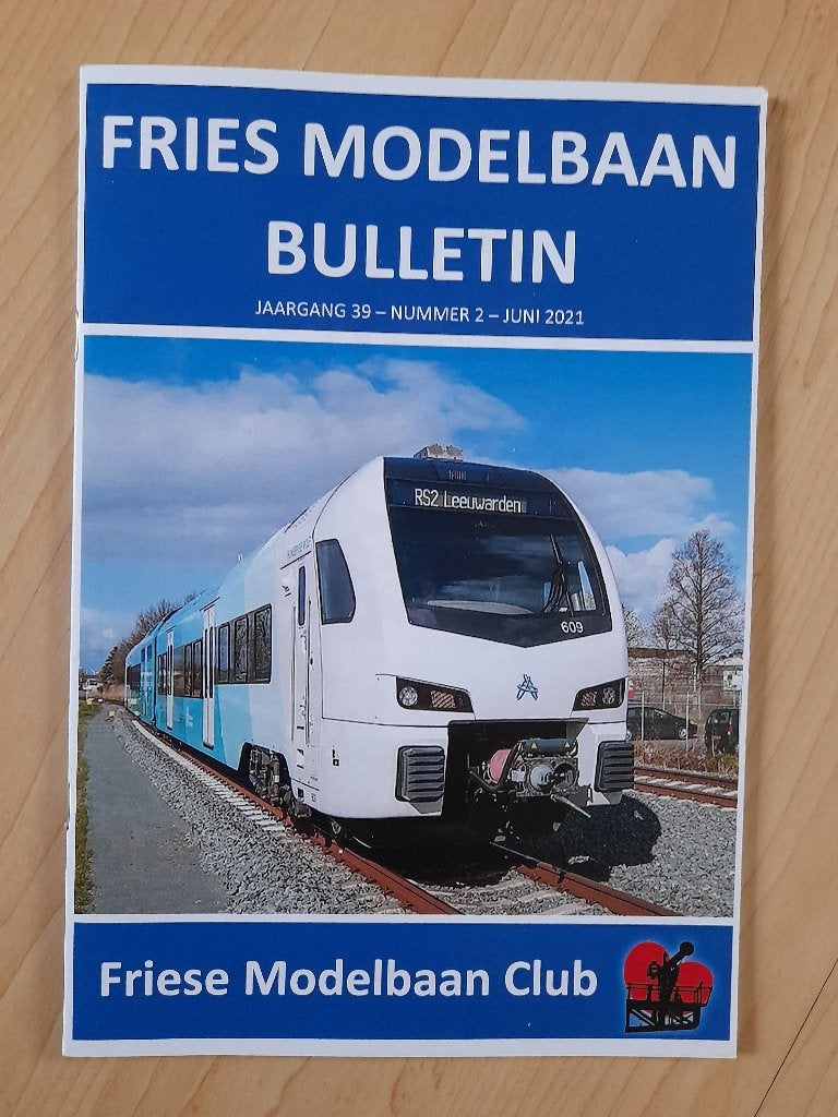 FRIES MODELBAAN BULLETIN MAART EN JUNI 2021, Ophalen of Verzenden, Zo goed als nieuw, Overige typen