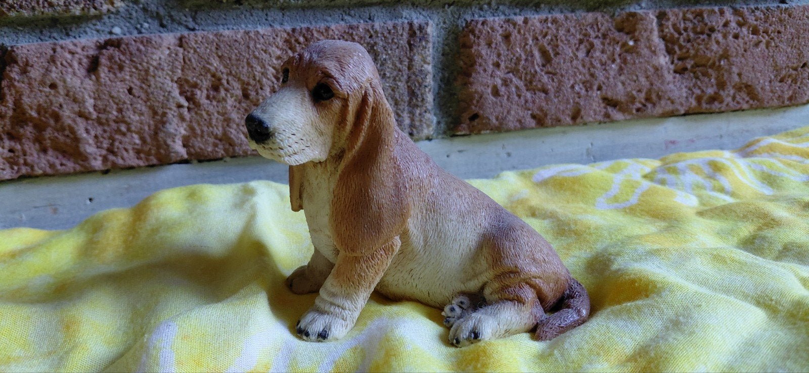Castagna Basset Hound puppy, gemaakt in Italië., Verzamelen, Ophalen of Verzenden, Zo goed als nieuw, Dier