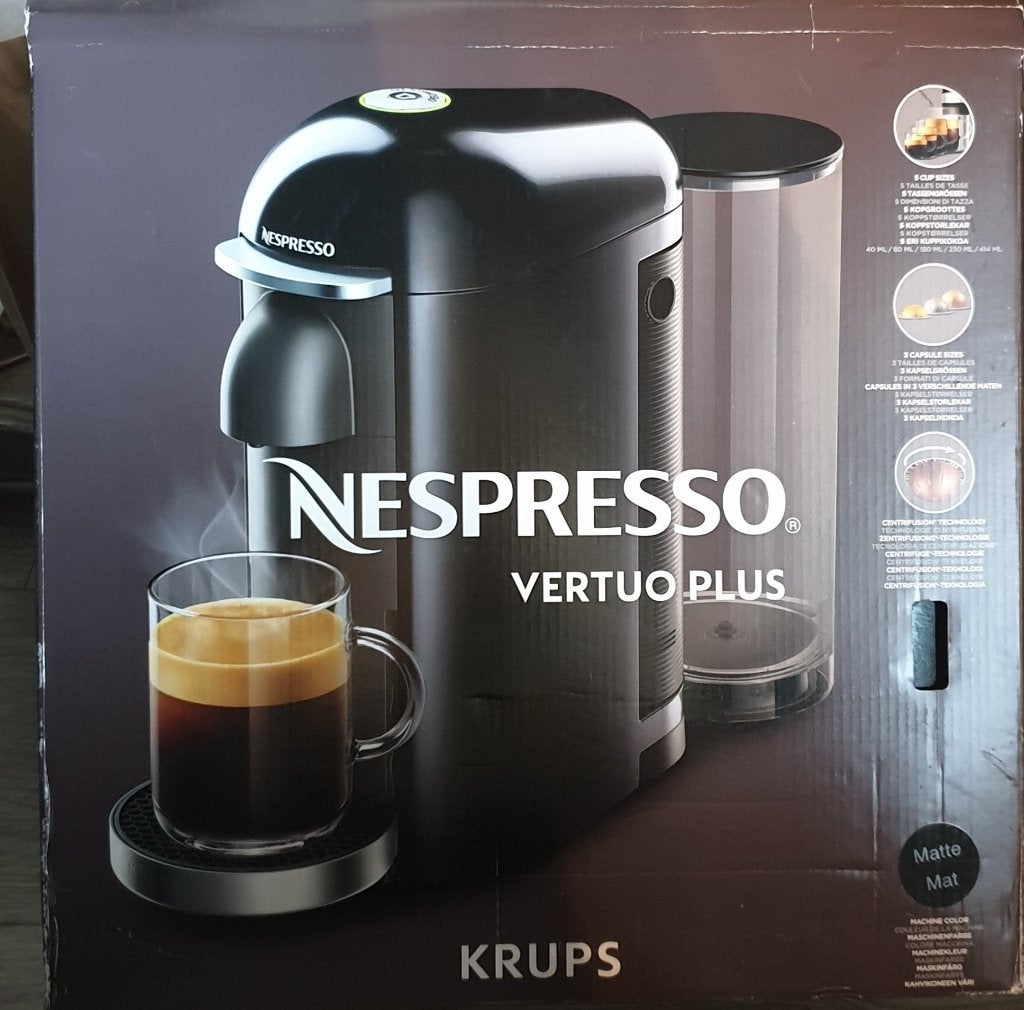 Nespresso Vertuo plus, 1 kopje, Ophalen of Verzenden, Nieuw, Koffiemachine