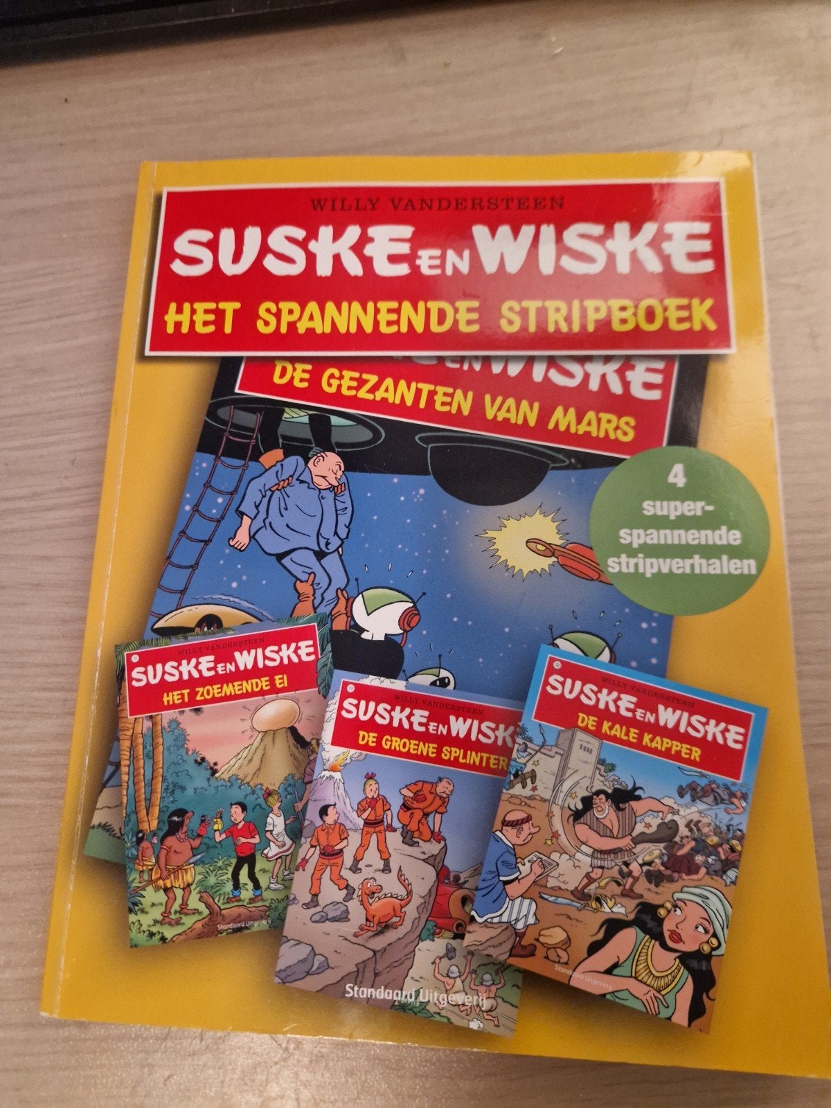 Suske en Wiske: Het Spannende Stripboek - 4 Superverhalen, Ophalen of Verzenden