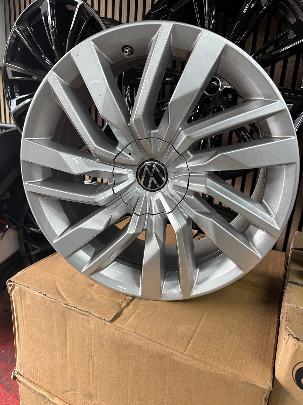 VW Touareg R19 velgen WEG=WEG 760601025E, 19 inch, Gebruikt, Velg(en), Ophalen of Verzenden