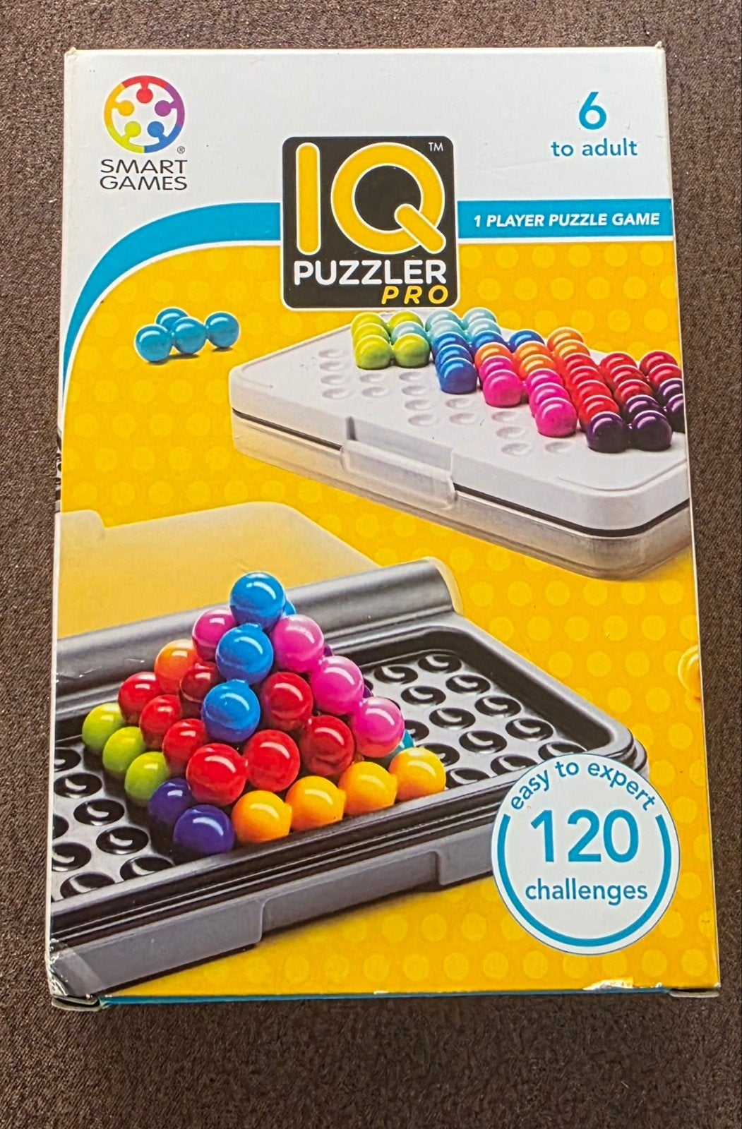 SmartGames IQ Puzzler Pro - Logisch denkspel, Ophalen of Verzenden, Zo goed als nieuw, Rubik's of 3D-puzzel