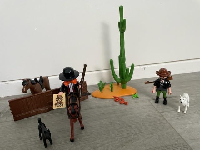 Playmobil Cowboyset - onder andere set 5251, Ophalen of Verzenden, Zo goed als nieuw, Complete set