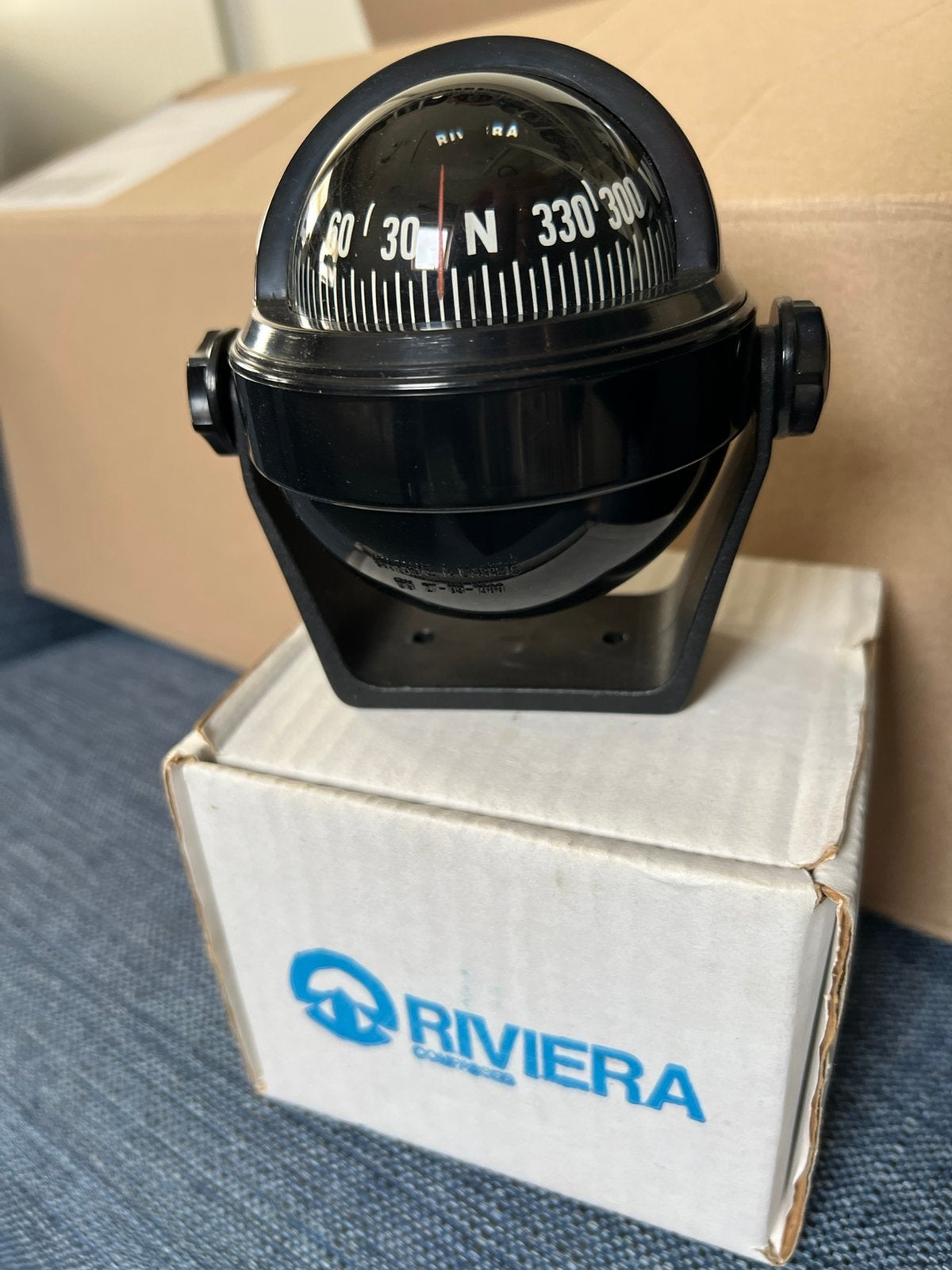 Riviera Stella BS2 scheepskompas, Watersport en Boten, Ophalen of Verzenden, Zo goed als nieuw, Gps of Kompas