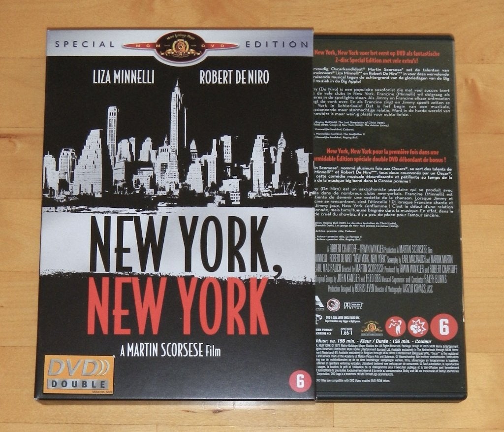 2 dvd New York, New York - Martin Scorsese , Robert de Niro, 1960 tot 1980, Alle leeftijden, Ophalen of Verzenden, Zo goed als nieuw