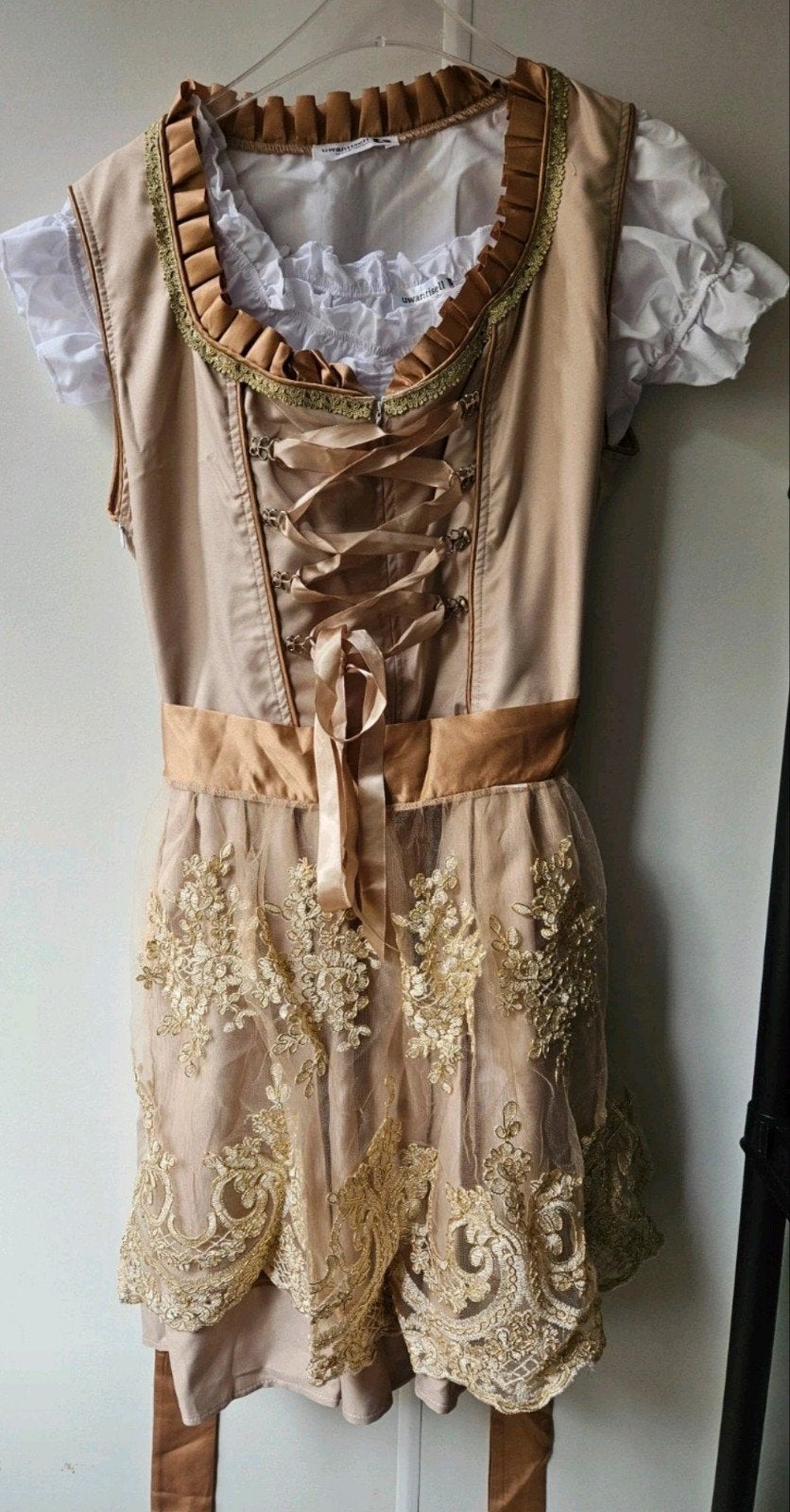 Dames tirollerjurk xl uwantisell, Ophalen of Verzenden, Zo goed als nieuw, Maat 46/48 (XL) of groter, Carnaval