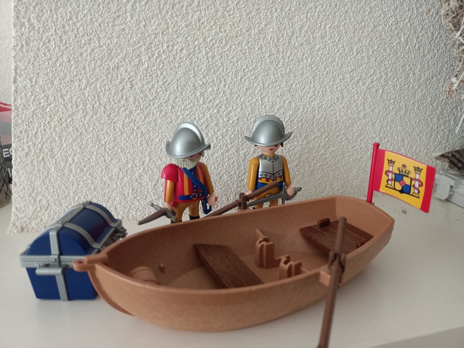 Playmobil 4295 Spaanse Ontdekkingsreizigers met Boot, Ophalen of Verzenden, Gebruikt