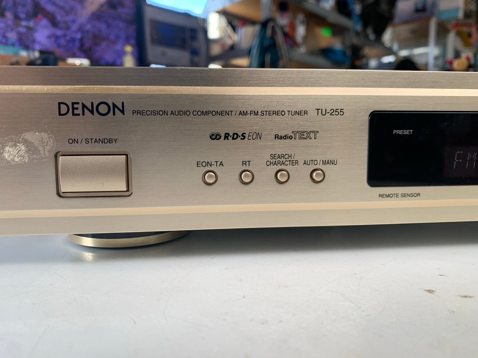 Denon TU-255 AM/FM Stereo Tuner - Uitstekende Staat, 1947KT, Gebruikt, Kringloopafrika@gmail.com, Analoog