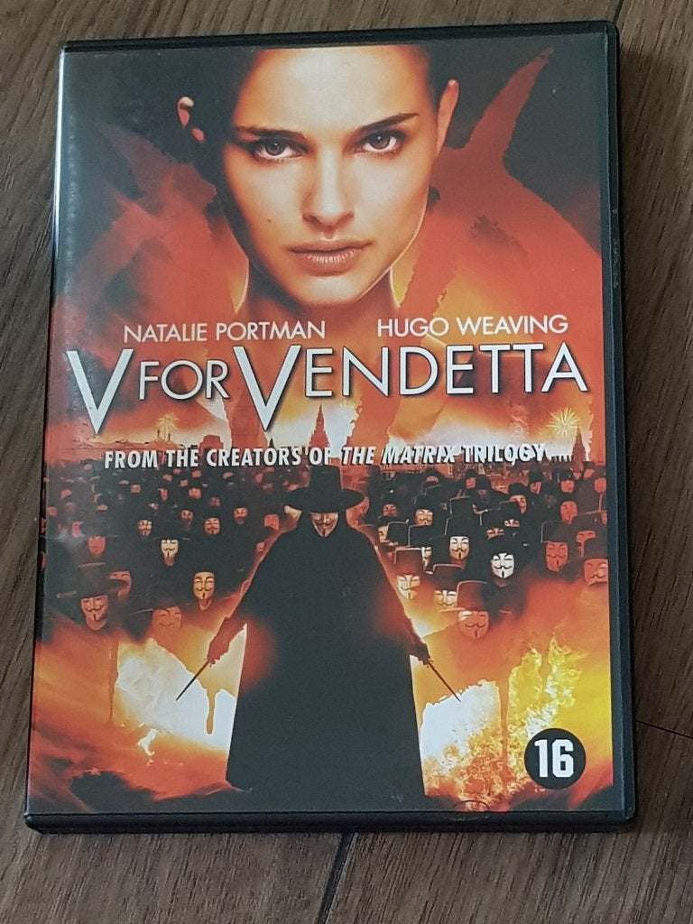 v for vendetta, Vanaf 16 jaar, Ophalen of Verzenden, Zo goed als nieuw
