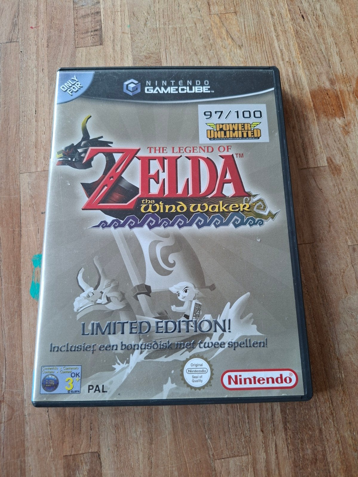 The Legend of Zelda: The Wind Waker Limited Edition, Spelcomputers en Games, Avontuur en Actie, Gebruikt, 1 speler, Ophalen of Verzenden