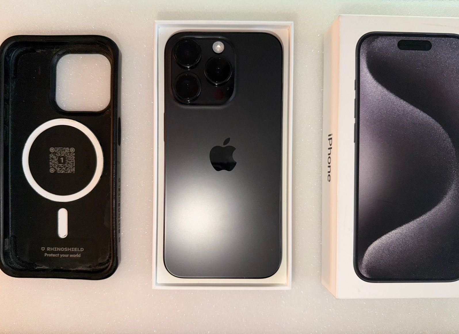 Iphone 15 pro | 128GB, Telecommunicatie, Mobiele telefoons | Apple iPhone, 128 GB, 86 %, Zwart, Ophalen of Verzenden