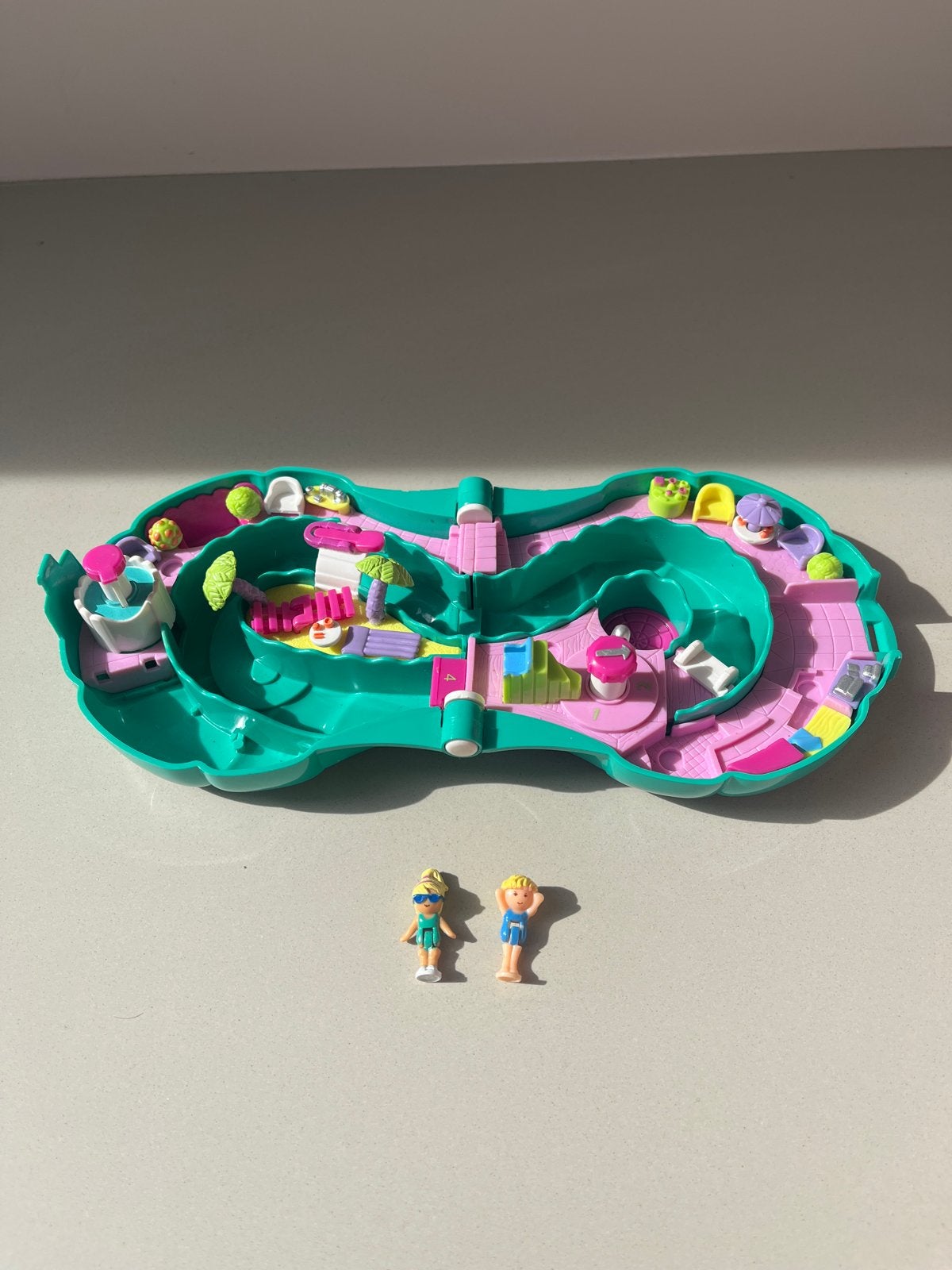 Vintage Polly Pocket Bluebird Waterpark, Ophalen of Verzenden, Gebruikt, Overige typen