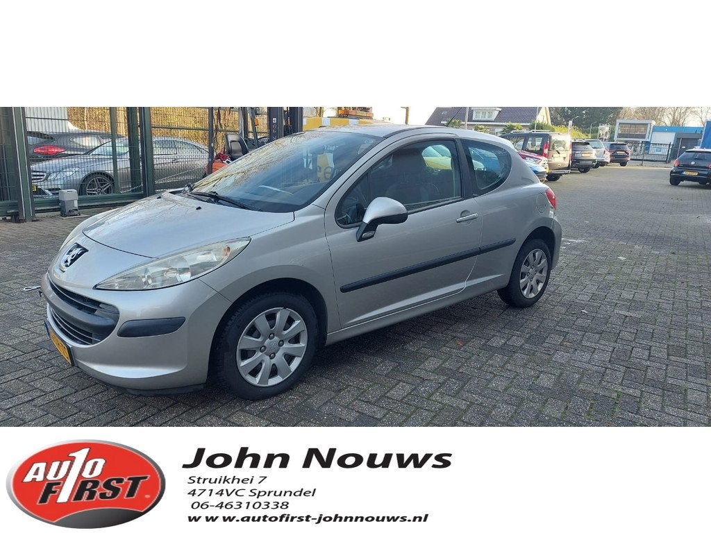 Peugeot 207 1.4-16V X-line, Auto's, Voorwielaandrijving, Zwart, 4 cilinders, Origineel Nederlands