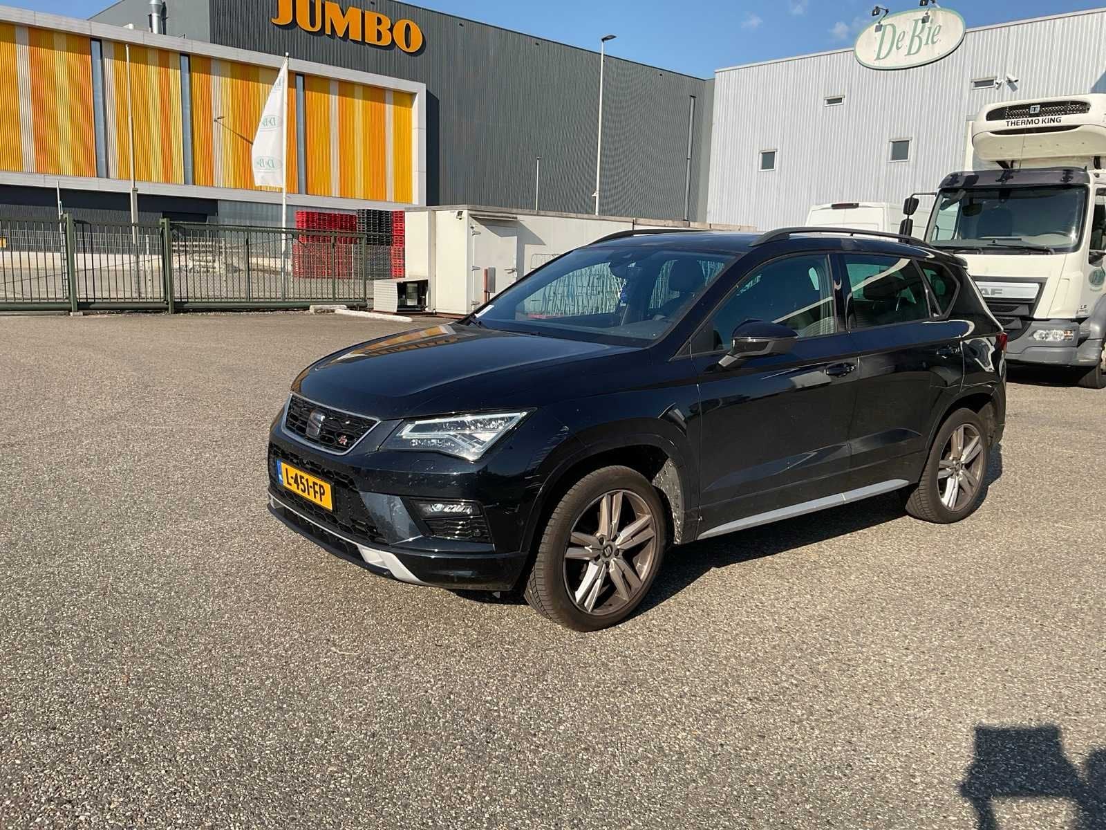 2020 Seat Ateca 5FP Personenauto, Auto's, 680 kg, 150 pk, Ateca, Zwart
