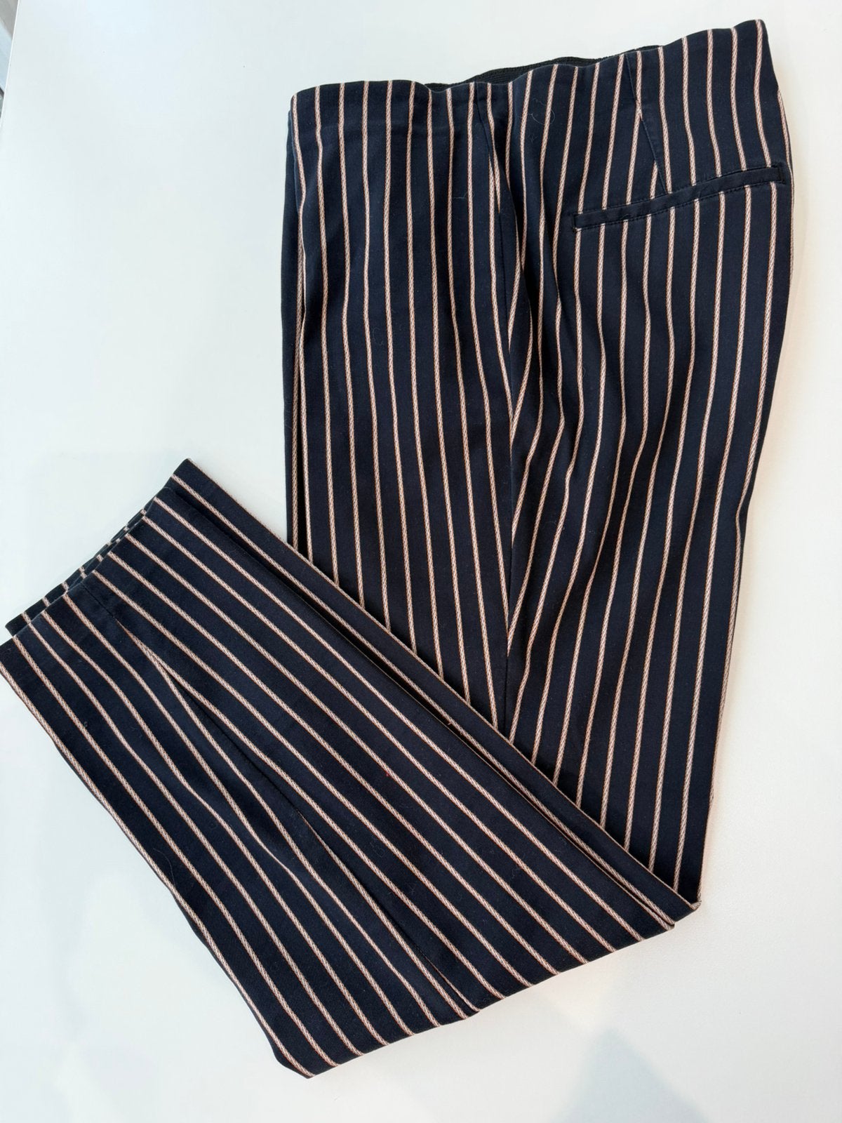 Als Nieuw Cambio Ros broek blauw beige d 40 42 l xl, Kleding | Dames, Broeken en Pantalons, Maat 42/44 (L), Zo goed als nieuw