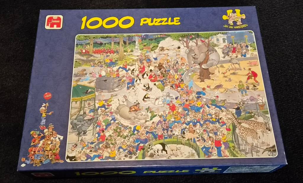 Jan van Haasteren puzzel - Dierentuin Artis, Ophalen of Verzenden, 500 t/m 1500 stukjes, Nieuw, Legpuzzel