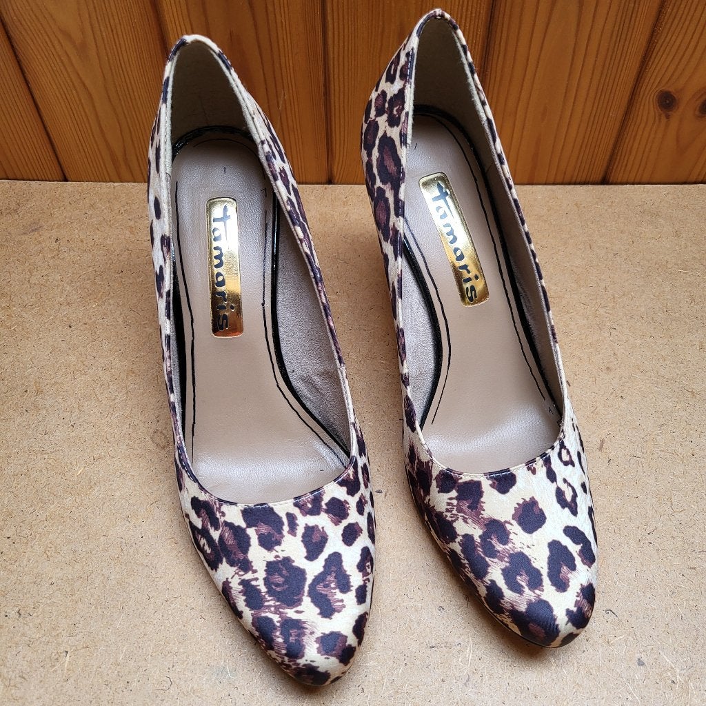 Hakken Tamaris maat 41, Bruin, Zo goed als nieuw, Schoenen met hoge hakken, Ophalen