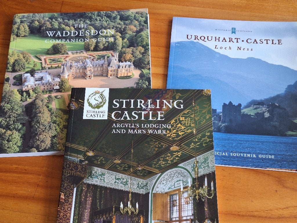 stirling castle urquhart caste waddeston 3 stuks, Ophalen of Verzenden, Tweede Wereldoorlog, Zo goed als nieuw, Overige onderwerpen