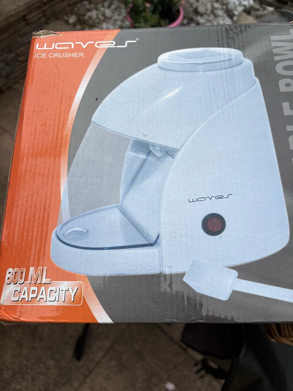 Waves Ice Crusher - IJscrusher voor cocktails en meer, Ophalen, Nieuw