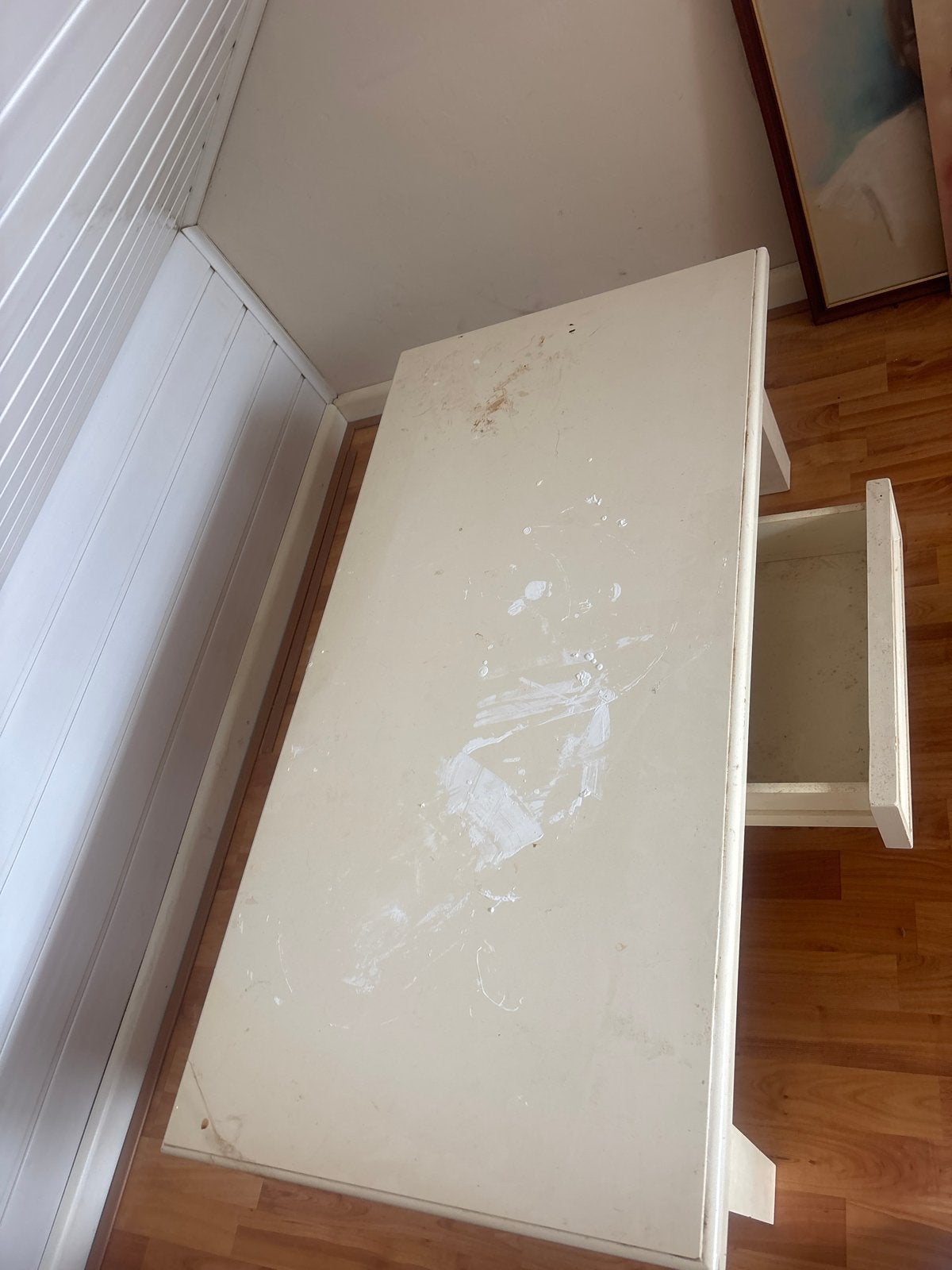 Opknap Salon Tafel - Perfect voor DIY Projecten, Ophalen, Gebruikt, 100 tot 150 cm, 50 tot 100 cm