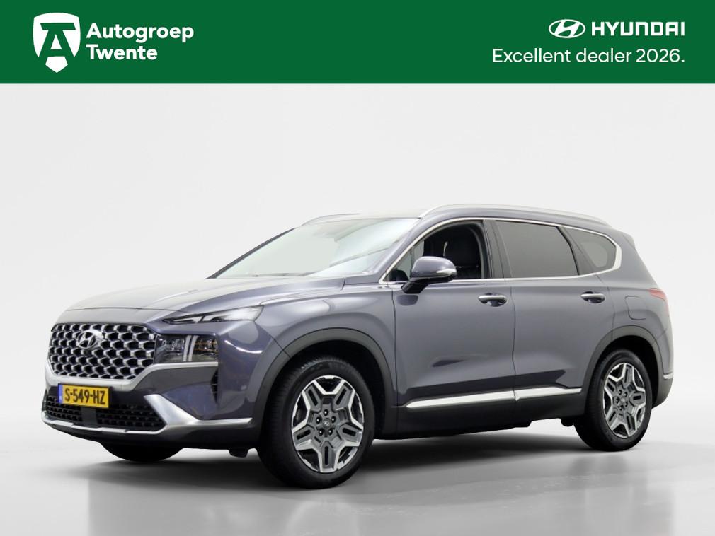 Hyundai Santa Fe 1.6 T-GDI HEV Premium 7 persoons | Trekhaak, Auto's, Hyundai, Santa Fe, Gebruikt, 4 cilinders, 2 kWh
