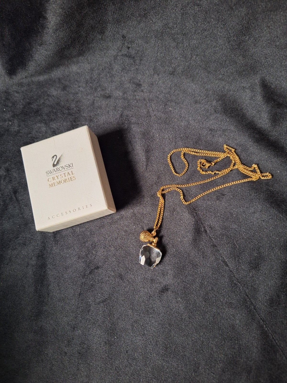 Swarovski ketting, Verzamelen, Swarovski, Ophalen, Zo goed als nieuw, Sieraad of Horloge