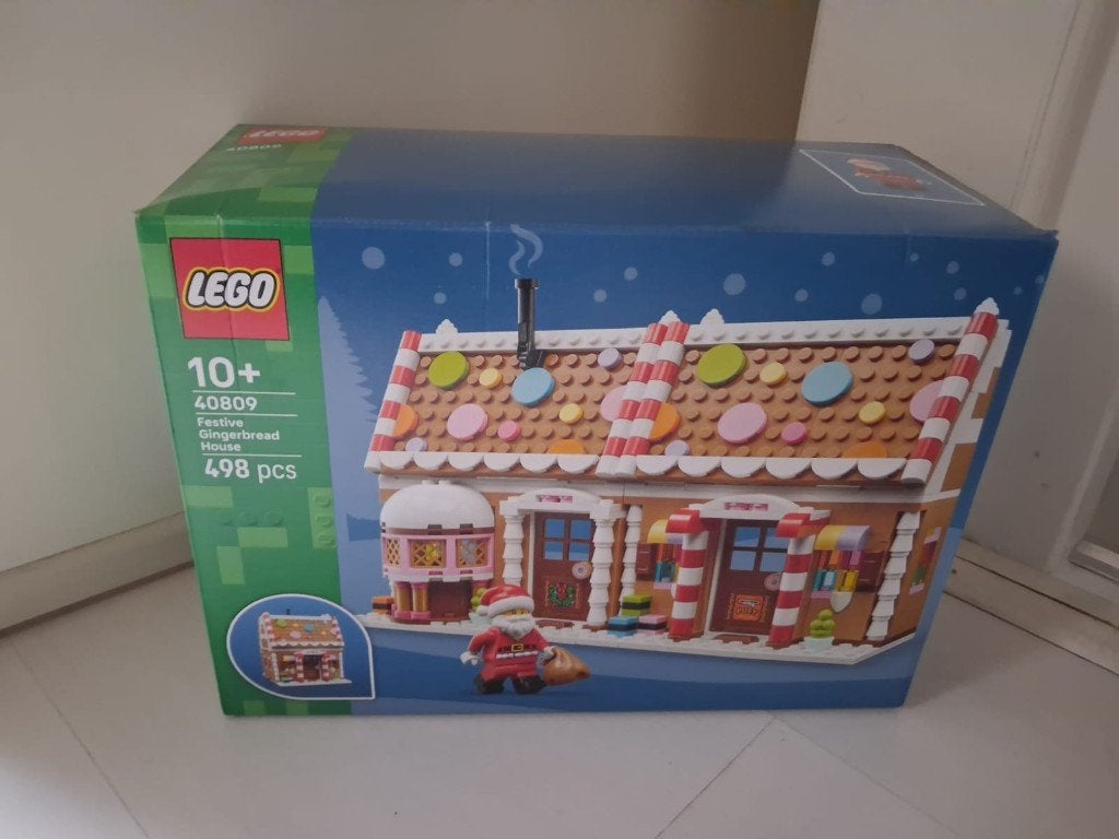 LEGO 40809 Winter Village: Festive Gingerbread House, Overige thema's, Lego, Nieuw, Ophalen of Verzenden
