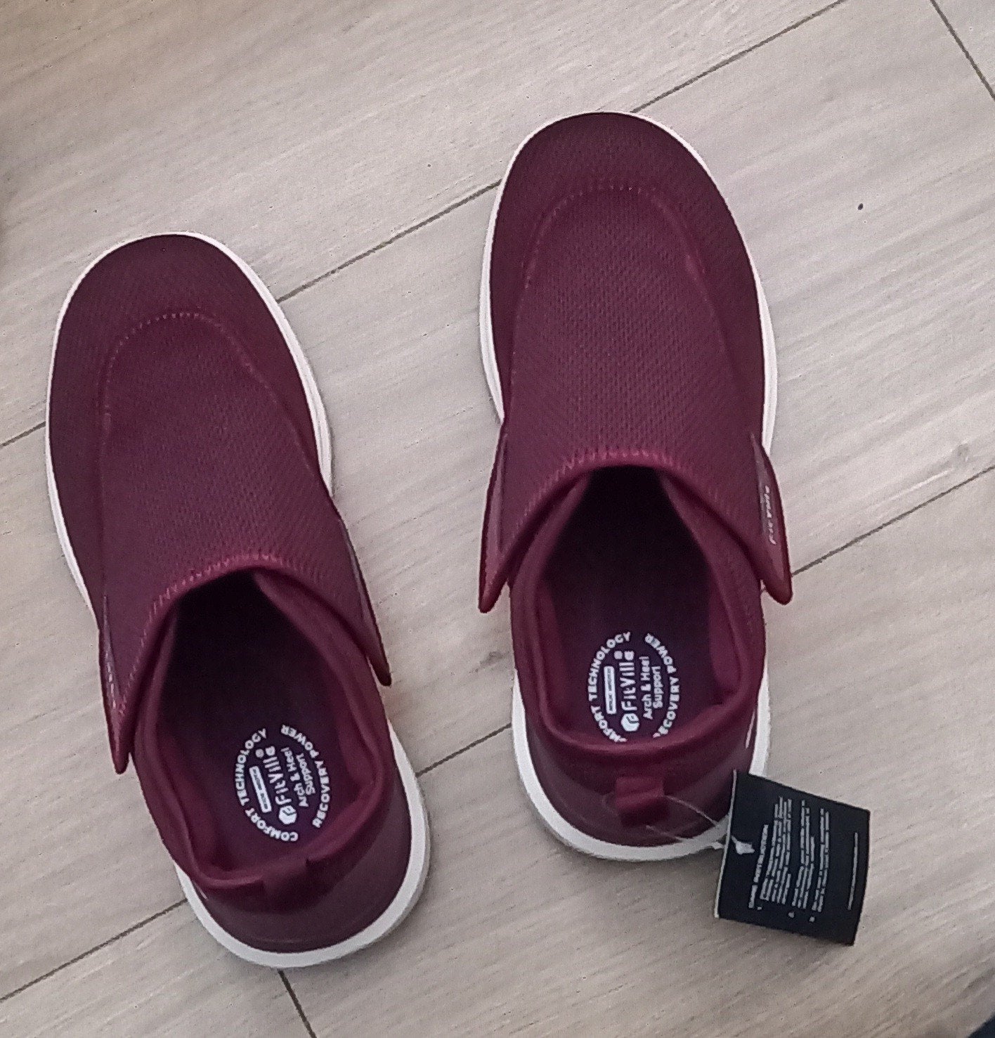 FitVille Sneakers comfortabel & Ademend, Ophalen, Nieuw, Sneakers of Gympen, Rood