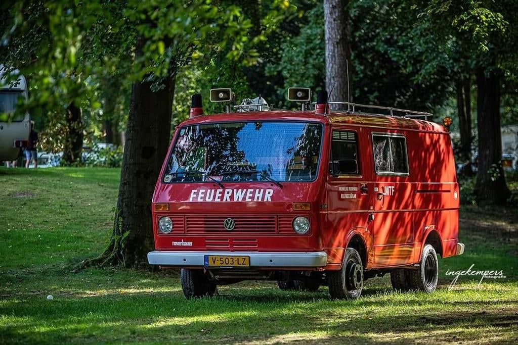 VW LT35 Brandweer Oldtimer 1985– Geen MRB, APK 2028, Benzine, Auto's, Bestelauto's, Volkswagen, Overige kleuren, Handgeschakeld