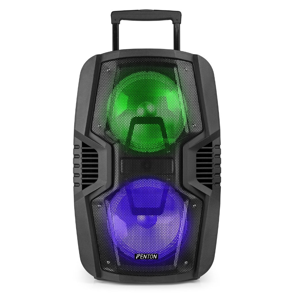 Fenton Soundbox FT210LED in doos!, Audio, Tv en Foto, Party speaker, Zo goed als nieuw, Inclusief kabels, Ophalen