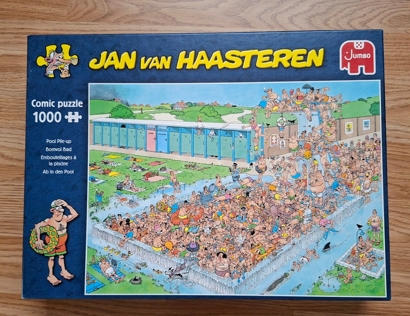 Jan van Haasteren puzzel 1000 stukjes, Ophalen of Verzenden, 500 t/m 1500 stukjes, Zo goed als nieuw