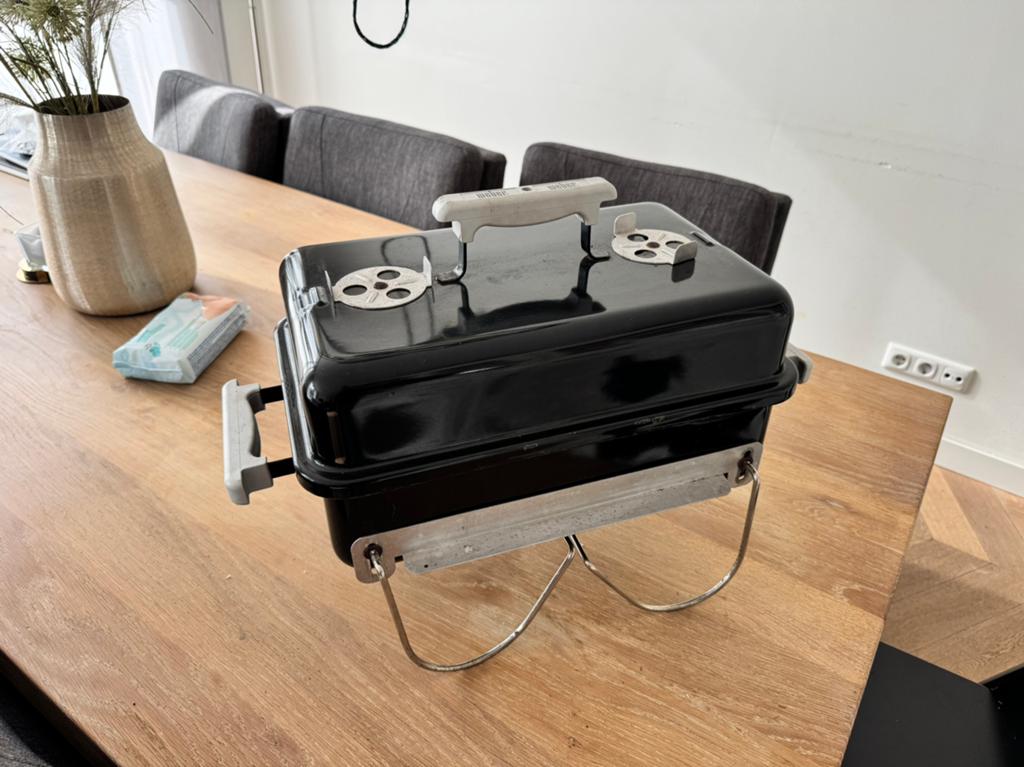 Weber Go Anywhere - met handvatten!!, Ophalen of Verzenden, Gebruikt