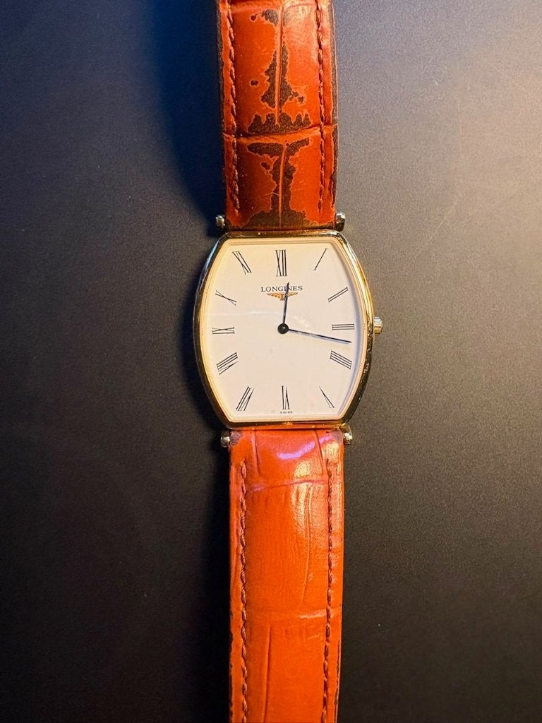 longines horloge La Gande Clasique, Overige merken, Overige materialen, Leer, Polshorloge
