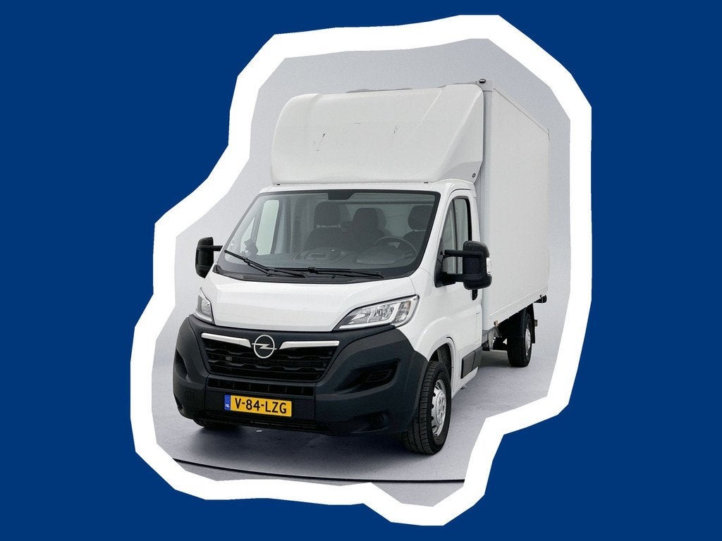 Opel Movano 2.2D 140pk Bakwagen met Laadklep Achteruitrijcam, Auto's, Stof, Gebruikt, Met garantie (alle), Wit