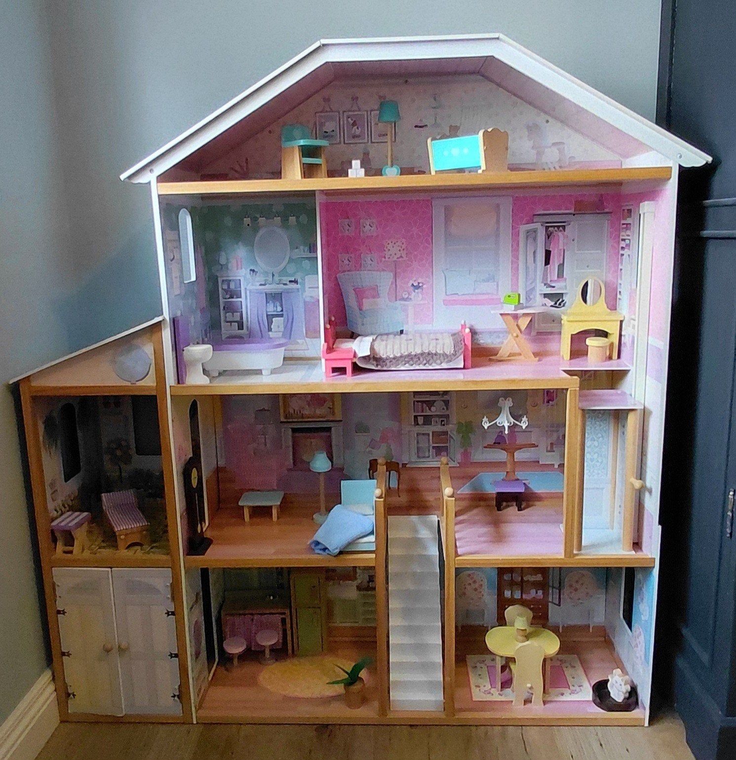 Kidkraft Poppenhuis, Ophalen, Zo goed als nieuw, Poppenhuis