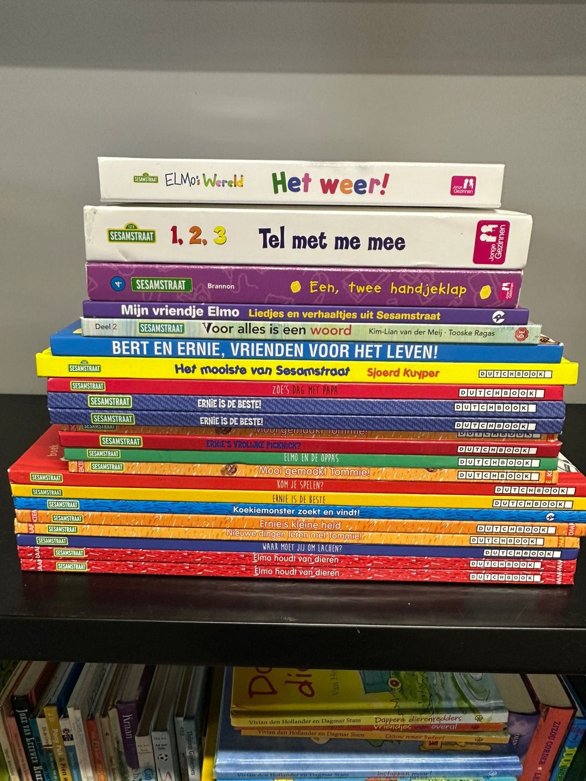 Sesamstraat boeken uitzoeken 1 euro per stuk, Ophalen of Verzenden, Zo goed als nieuw, Fictie algemeen