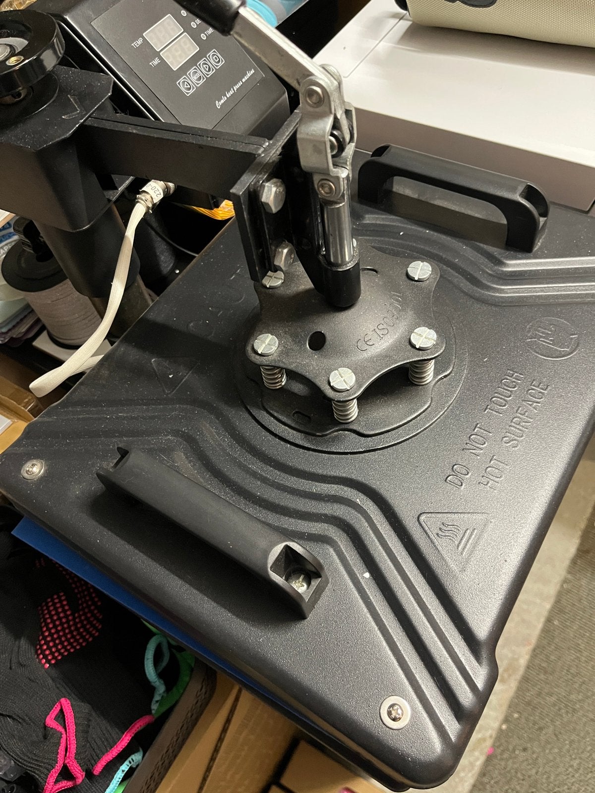 T-Shirt pers clamshell, Hobby en Vrije tijd, Kledingapplicaties en Hotfix, Ophalen, Gebruikt, Overige typen