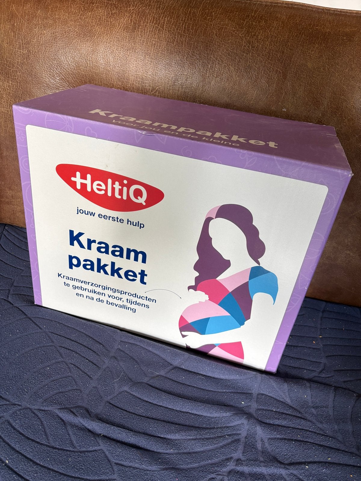 HeltiQ Kraampakket - Essentieel voor moeder en baby, Ophalen, Nieuw, Kraamcadeau
