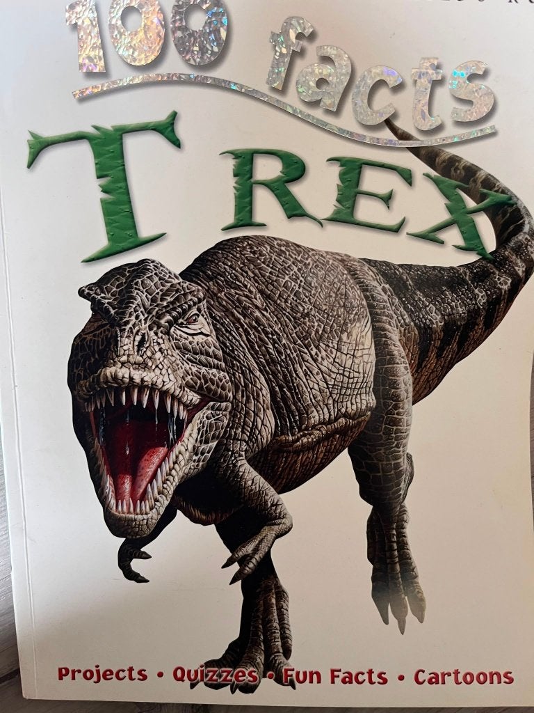 100 facts about T-rexes, Boeken, Ophalen of Verzenden, Zo goed als nieuw, Non-fictie