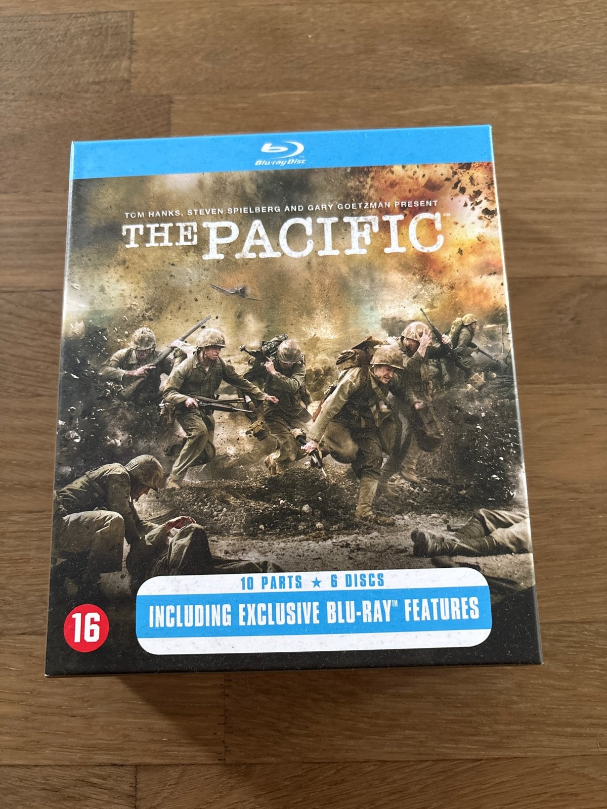 The Pacific - Complete Serie Blu-ray Boxset (HBO), Cd's en Dvd's, Blu-ray, Ophalen, Engels, Vanaf 16 jaar, Nederlands
