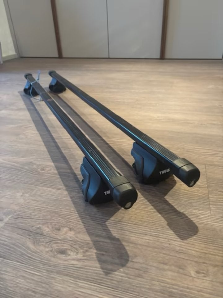 Thule Rapid System 757 Dakdragers Open Dakrails 120 cm, Ophalen, Gebruikt