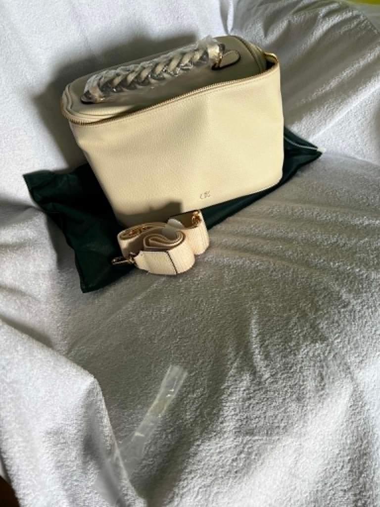 NIEUW roomwitte beautycase, Oriflame, Ophalen of Verzenden, Nieuw, Blauw