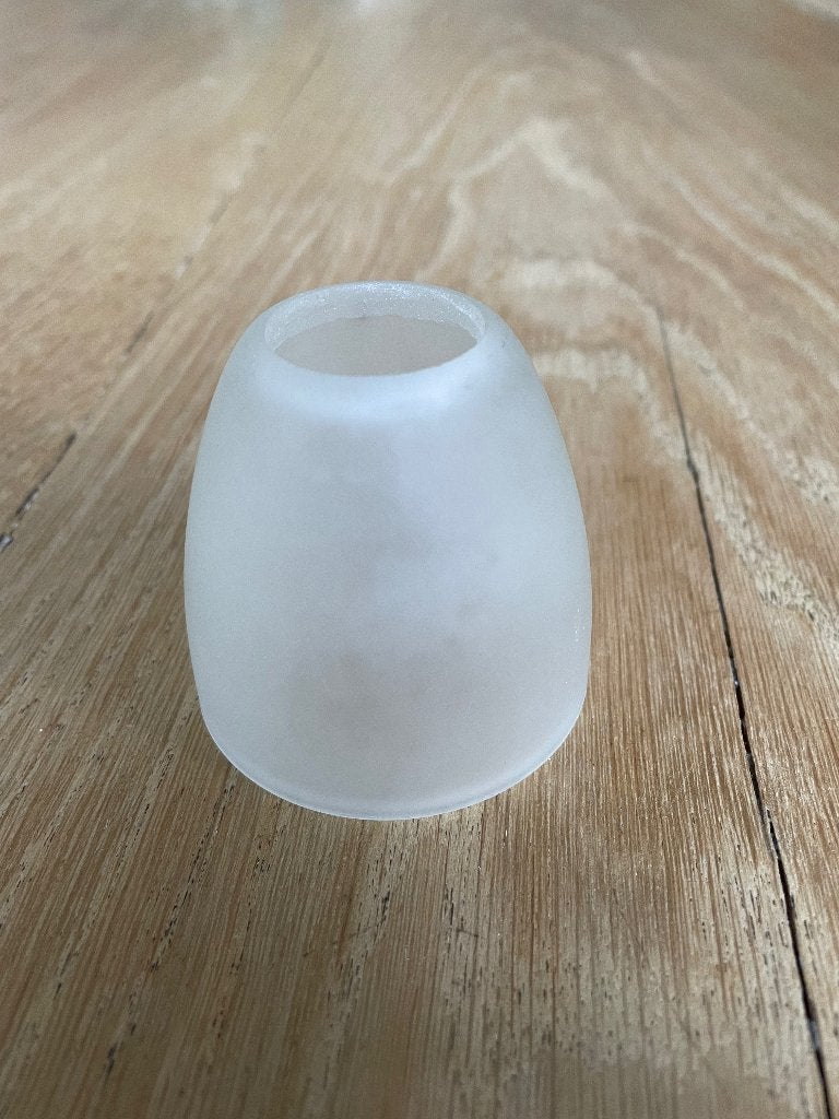 matglazen lampenkapje, Ophalen of Verzenden, Rechthoekig, Minder dan 25 cm