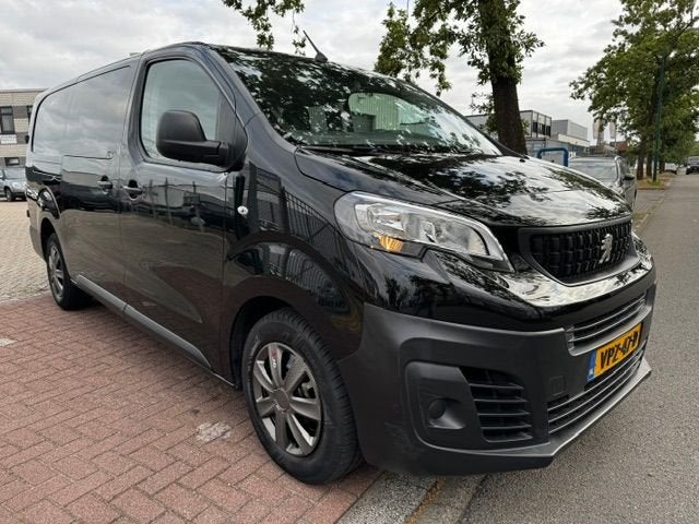 Peugeot Expert 2.0 BlueHDI 180pk Long Dubbel Cabine 6persoon, Gebruikt, 4 cilinders, Zwart, Origineel Nederlands