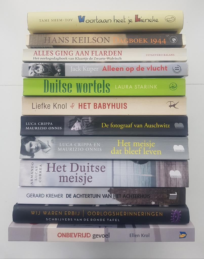 12x Romans over de Tweede Wereldoorlog | Auschwitz | WWII, Ophalen of Verzenden, Gelezen