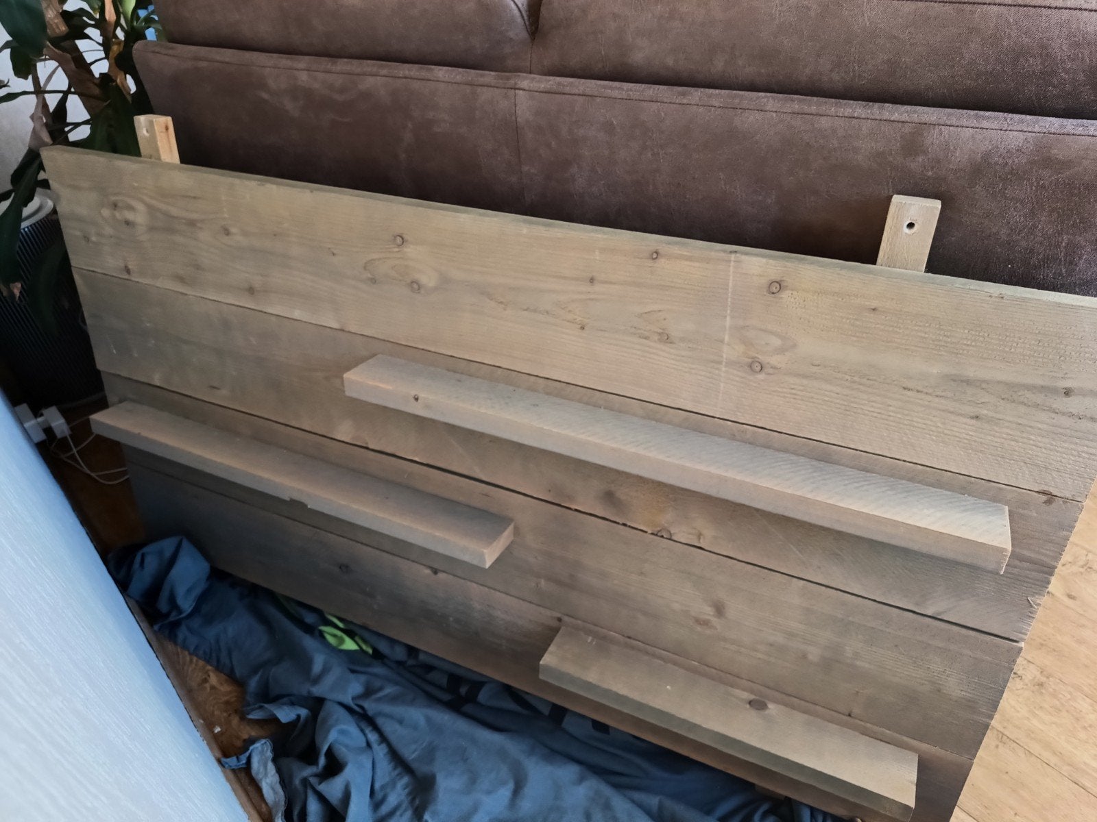 Groot steigerhout wandbord!, Ophalen, 25 tot 50 mm, Plank, Steigerhout