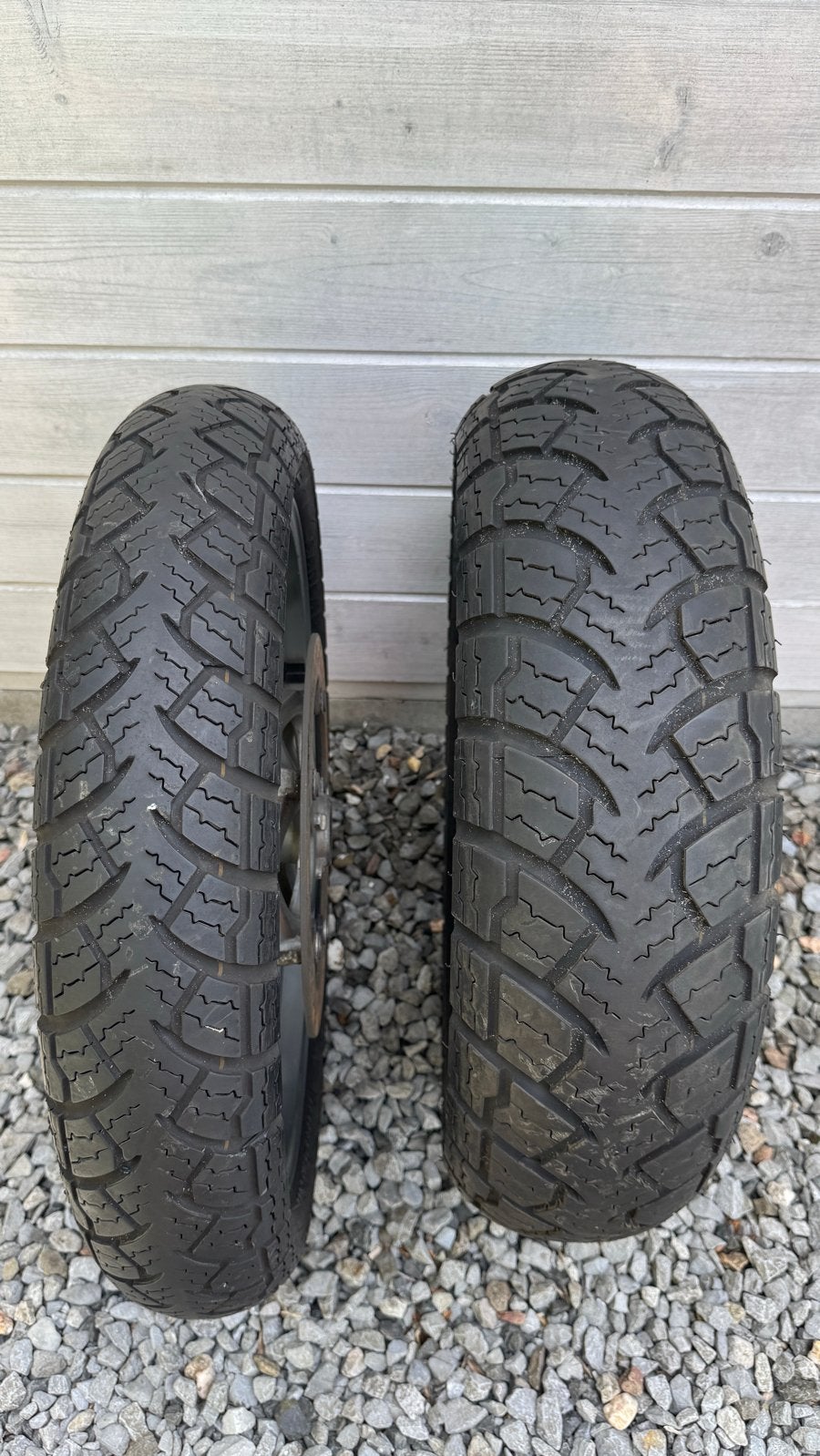 BMW R1200GS LC (2013) velgen met winterbanden, Ophalen, Gebruikt