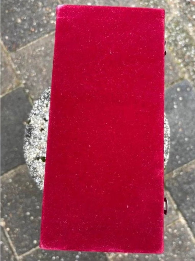Set van een decoratieve marmeren vaas en klok, Ophalen of Verzenden, Gebruikt, Staande klok